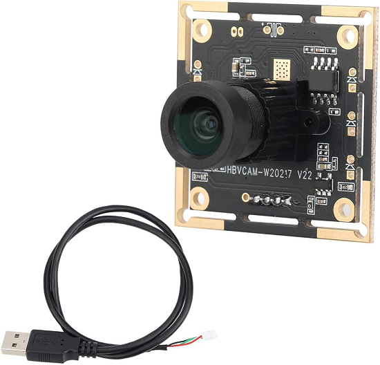 HBVCAM W20217 1MP USB camera module with 72-degree fixed focus Lens